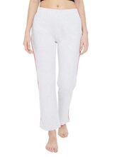 Clovia Women’s Fleece Chic Basic Pyjama (LB0189P01_Grey_3XL)