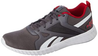 Reebok Men Rout 2 M ASH Grey/White/Vector RED 10