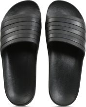 ADIDAS Men ADILETTE AQUA Slides(Black , 9)