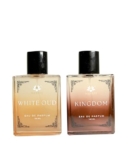APS Majeste Premium Perfume Gift Set for Men 2X100ml (1 White Oud & 1 Kingdom) | Luxury Long-Lasting | Perfume For Men