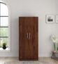 Spacewood Optima Wardrobe | 3 Year Warranty | Almirah, Cupboard, Almari, 2 Door Wardrobe, 1 Hanging Space|Engineered Wood| Sheesham