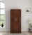 Spacewood Optima Wardrobe | 3 Year Warranty | Almirah, Cupboard, Almari, 2 Door Wardrobe, 1 Hanging Space|Engineered Wood| Sheesham