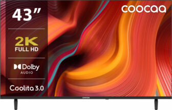 Coocaa 108 cm (43 inch) Full HD LED Smart Coolita TV with Dolby Audio and Eye Care Technology(43C3U Plus)