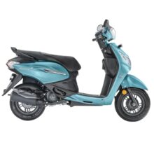Hero MotoCorp Pleasure+ 110 VX Drum Brake OBD2B TEAL BLUE Booking for Ex-Showroom Price