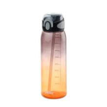 CELLO Inspire Large Sipper Water Bottle, 900ml Black | Food Grade, Leakproof, Easy to Carry | Gym Straw Water Bottle For Fitness, Office, School, Sports, Picnic, Travel & Outdoor Hydration
