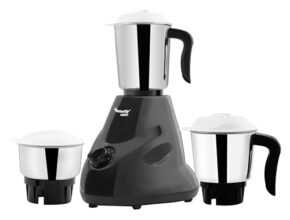 Butterfly Hero 500 Watts Mixer Grinder With 3 Jars | Stainless Steel Multipurpose Jars | Abs Body | Motor Overload Protection | 1 Year Manufacturer’S Warranty | Grey