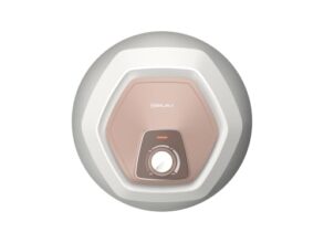 Bajaj Armor Series Contempo Neo 25L Storage Water Heater For Home | 5 Star Rated Geyser For Bathroom | Glass-lined Coating | Non-Stick Heating Element | Suitable For High Rise Building | White & Beige
