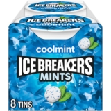 Icebreakers Mints Coolmints Mints, Natural And Artificial Flavour, 8 X 42 G