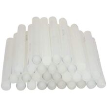 Spartan White Glue Stick Pack Of 30 (Size 8 Inch Long, For Glue Gun)