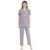 Tulzott Women’s Pure Cotton Top & Pyjama Set – Printed Nightwear and Loungewear, Comfortable Night Suit for Sleep and Relaxation Blue