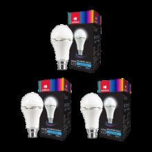 HAVELLS 8.5 W Inverter Standard B22 Inverter Bulb(White, Pack of 3)