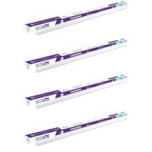 Ecolink 20W Led Batten/Tubelight | Champion Compact 4-Ft Led Batten For Living Room & Bedroom | Cool White,Pack Of 4