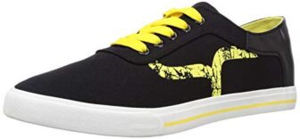 Flying Machine Men’s Nate Black Sneakers-8 UK (42 EU) (9 US) (2551909705)