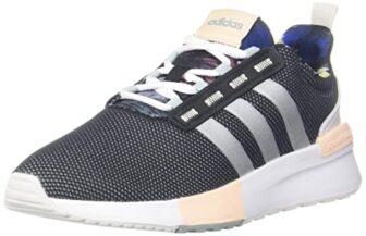 Adidas Womens Racer Tr21 Cblack/Silvmt/Bliora Sneaker – 4 Uk (Gx4203)