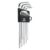 AGRICO Tata Set of 9, Long Allen Key/Wrench Key Set Garage Automotive, Household & Industrial Applications | L Shape Repair Tool, Standard | Grey (Pack of 1, ‎TAK002)