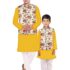 OS JEANS MEN’S COTTON KURTA, PYJAMA & SATIN NERHU JACKETS COMBO SET OF 3 PCS (SIZE: Medium TO 2XL)