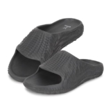 Yoho All-Terrain Sliders For Men | Cushioned Slippers| Lightweight | Waterproof | Monsoon Grey- Uk 9
