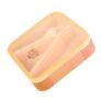 Vibgyor Vibes Modern Designer Square Leak Proof 850 Ml Lunch Box with 1 Fork for School Kids Boys and Girls and Office Men and Women (Ramdom Color)