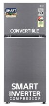 Lg Smart Choice, 322 L, 3 Star, Frost-Free Smart Inverter Double Door Refrigerator (Gl-S342Sdsx, Dazzle Steel, Convertible With Express Freeze)