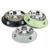 Premiumav Stainless Steel Thermoplastic Cat Bowl 2600 Ml 5 No. Size – Non-Skid Rubber Base Food & Water Feeder For Cats & Kittens – Bpa Free Non-Toxic Durable Pet Bowl – 1 Pc