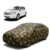 Sulfar 100% Waterproof Car Body Cover Compatible with Mirror for Chevrolet Sail UVA with Long Lasting Durable Material (Triple Stitched, Full Bottom Elastic, Camouflage Army)