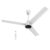 Goldmedal Oryzo Bldc 1200Mm Bee Certified 5 Star Rated Ceiling Fan For Home And Office | Remote Control | Anti Dust | Smooth & Silent Operation (Angel White)