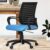 Da Urban® Tulip Mid-Back Revolving Mesh Ergonomic Chair For Home & Office With Tilt Lock Mechanism, Armrest & High Comfort Seating (Blue)