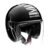 Royal Enfield ISI Certified Open Face MLG Helmet with Clear Visor(Gloss Black-Size: M)
