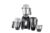 CELLO Discovery Pro Juicer Mixer Grinder For Kitchen 1000 Watts Black | 3 Steel Jar with 1 Juicer Jar Powerful Copper Motor, 3 Speed Settings | Ideal for Blending Juicing Grinding | 5 Years Warranty