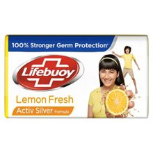 Lifebuoy Lemon Fresh 100% Stronger Germ Protection Soap Bar|| 4 x 125 g