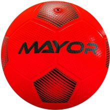 Mayor Striker Football – Size: 5(Pack Of 1, Red)