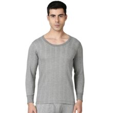 Dixcy Scott-Men-Seasonal wear-(category)-Thermal-(Style ID)-K1-PR5242LW-(Color)-GREY MELANGE-Pack of1-(Size)L