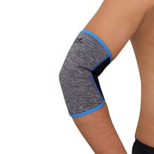 NIVIA Orthopedic Elbow Slip-in Support Premium Breathable Compression Sleeve, Effective Pain Relief, and Enhanced Performance in Sports, Workouts & Daily Activities for Men & Women(Medium)