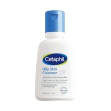 Cetaphil Oily Skin Cleanser Face Wash 59ml | Deep Cleansing for Oily, Acne Prone Skin | Gentle Foaming, Non-Irritating, pH Balanced | Dermatologist Recommended | For Your Sensitive Skin