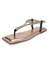 CROSS-STRAP SHIMMER