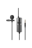 Godox LMS-60G Omnidirectional Auxiliary Lavalier Microphone with Adjustable Gain (Black)