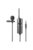 Godox LMS-60G Omnidirectional Auxiliary Lavalier Microphone with Adjustable Gain (Black)