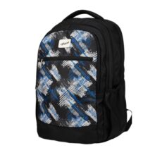 F Gear Arashi Black 35L School Backpack|4 Compartments, 1 Front Pocket & water Bottle Holders|Laptop Sleeve|Ergonomic, Lightweight & Durable Design|Ideal for School, College, Work, Travel & Daily Use