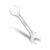 Visko Tools Steel Visko S005 D.O.E SPANNER | Adjustable Spanner | Multi Tool | Self-Tightening Wrench | Anti Corrosion | Durable Repairing Tool Accessory for Home & Workshop Repairs | Silver