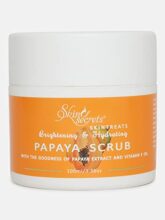 Skin Secrets Papaya Scrub with Papaya Extract| Paraben & Silicone Free| 100gm