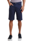 Amazon Brand – Symbol Men’s Regular Fit Woven Shorts (AW19-SHR-ESS-04_Navy_42)