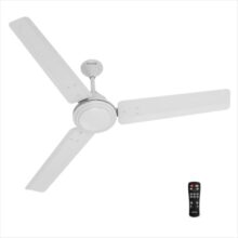 Polycab Airika BLDC Energy Efficient 5 Star Rated 1200 mm High Speed Ceiling Fan with Remote and 2 years warranty (White)