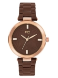 French Connection Colette Brown Round Analog Watch For Women – Fcn00073D