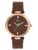 French Connection Colette Brown Round Analog Watch For Women – Fcn00073D