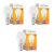 Wipro Garnet 9W Led Bulb For Home & Office |Cool Day White (6500K) | B22 Base|220 Degree Light Coverage |4Kv Surge Protection |400V High Voltage Protection |Energy Efficient | Pack Of 3