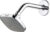 Prestige Abs Bend GALAXY 4 With Ss Arm Chrome Finished Item – Eeco Collection Shower Head
