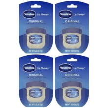 Vaseline Lip Therapy Original | Classic Balm for Soft & Smooth Finish | 72Hr Moisturization | Original Neutral Fragrance | 7g
