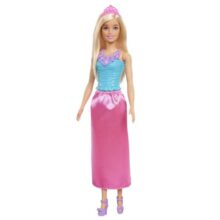 Barbie Dreamtopia Princess Doll (Blonde), Wearing Pink Skirt, Shoes And Tiara, Toy For Kids Ages 3 Years Old And Up