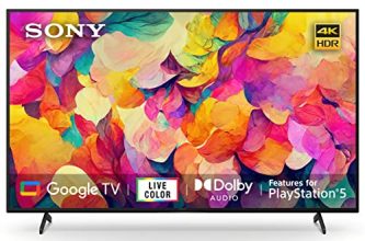 Sony Bravia 164 cm (65 inches) 4K Ultra HD Smart LED Google TV KD-65X74L (Black)