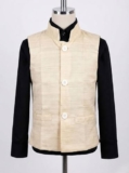 BookMyCostume Nehru & Modi Beige Jacket Patriotic Kids Fancy Dress Costume 3-4 years